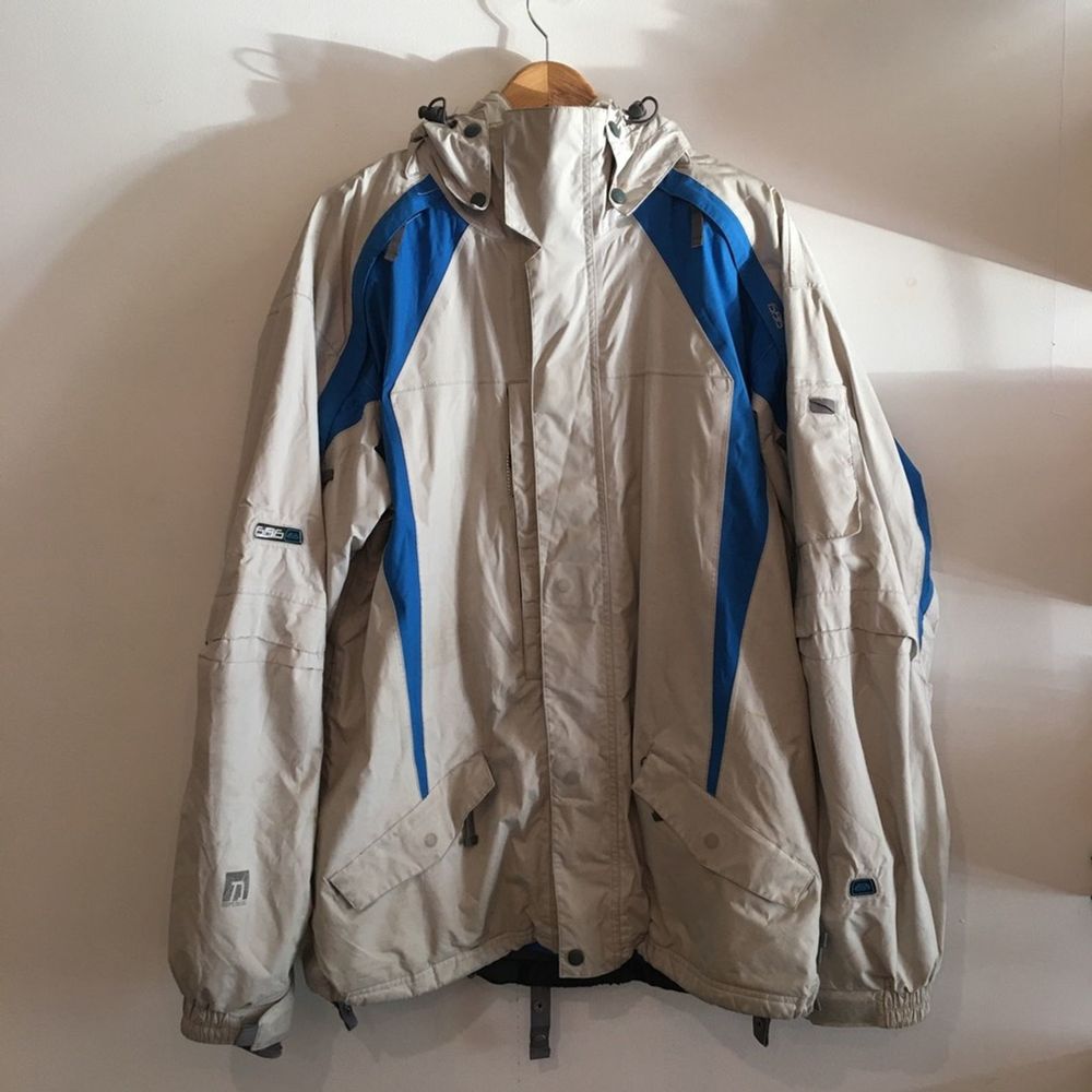 VTG 90s 686 Blue & White Snowboard / Ski Jacket